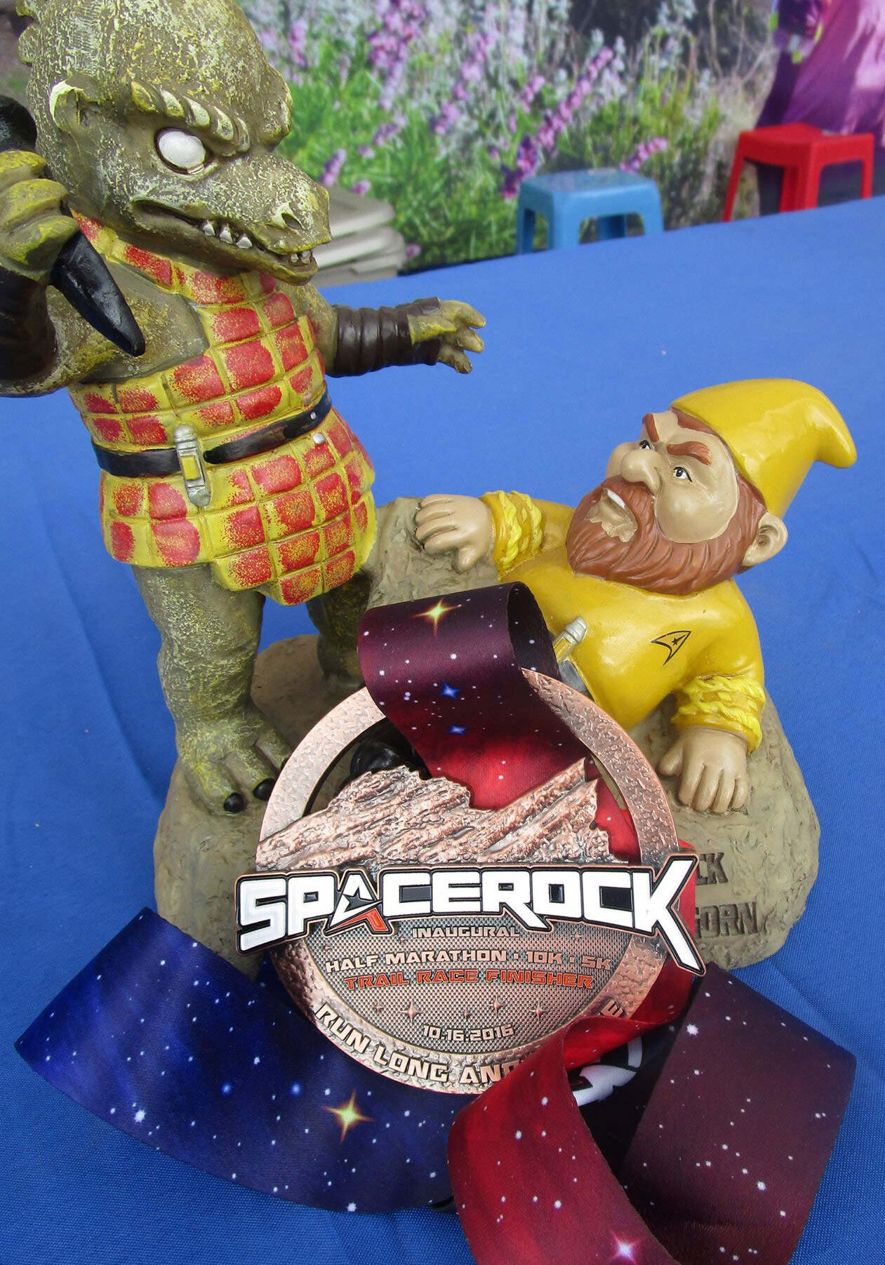 SPACEROCK Trail Race Medal